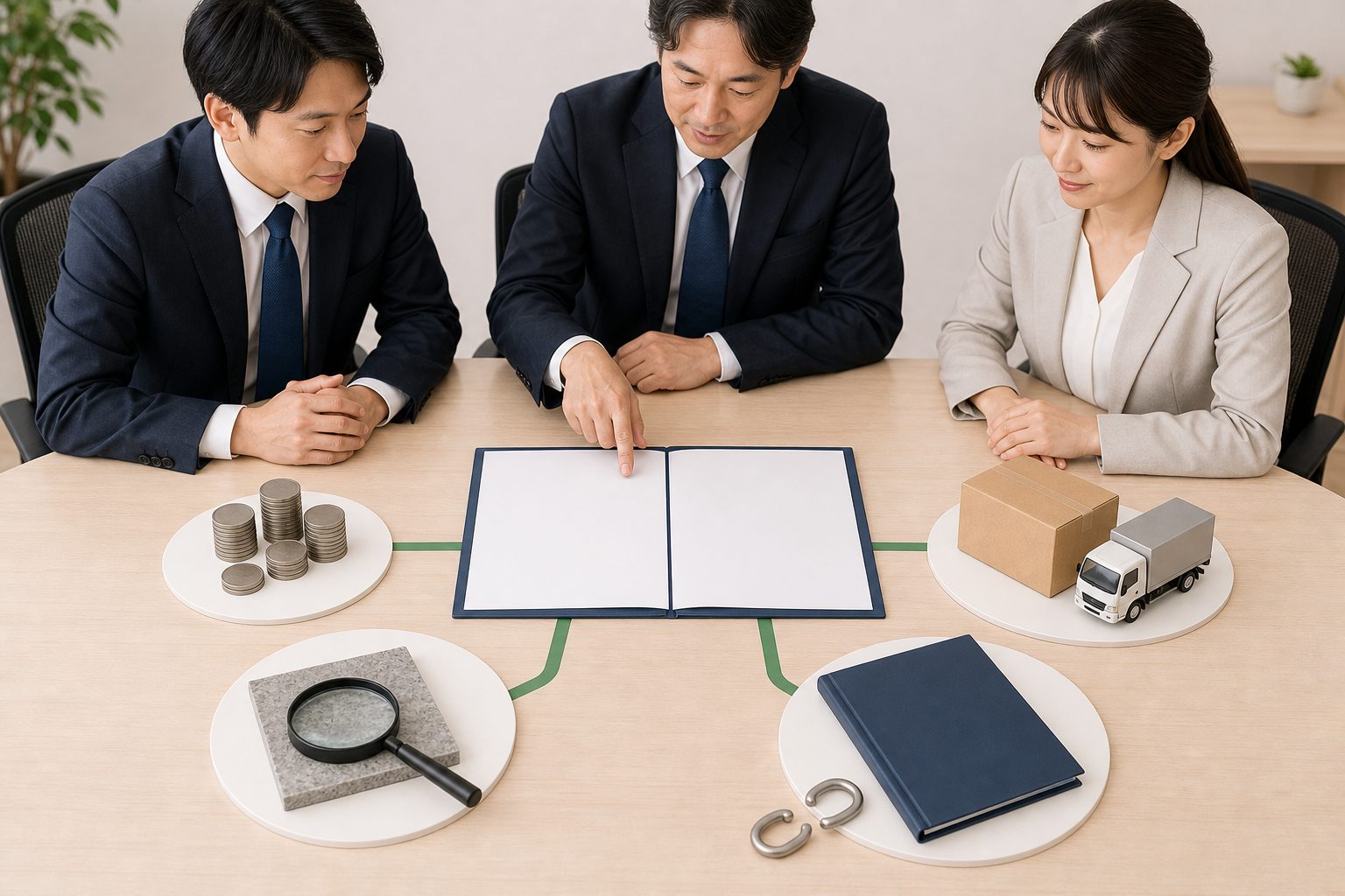契約内容と取引条件を明確にする