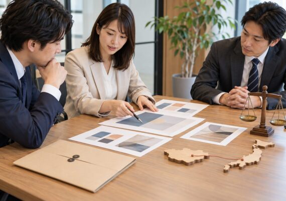 会社で制作したデザインの著作権は誰のものか。職務著作の考え方と成立要件、外注との違い、社内で整えたい取り決めを一般論として整理します。